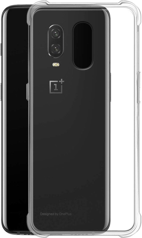 wemix technologies Bumper Case for one plus 6T(Transparent, Shock Proof, Silicon)