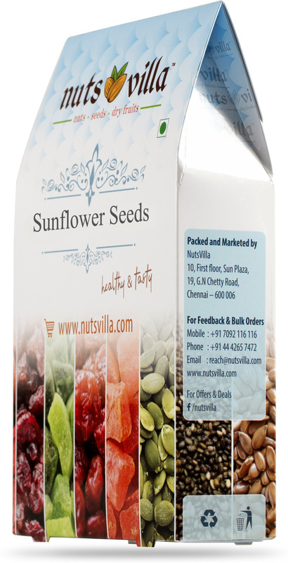 nutsvilla Healthy and Tasty Sun Flower Seeds(0.4 g)