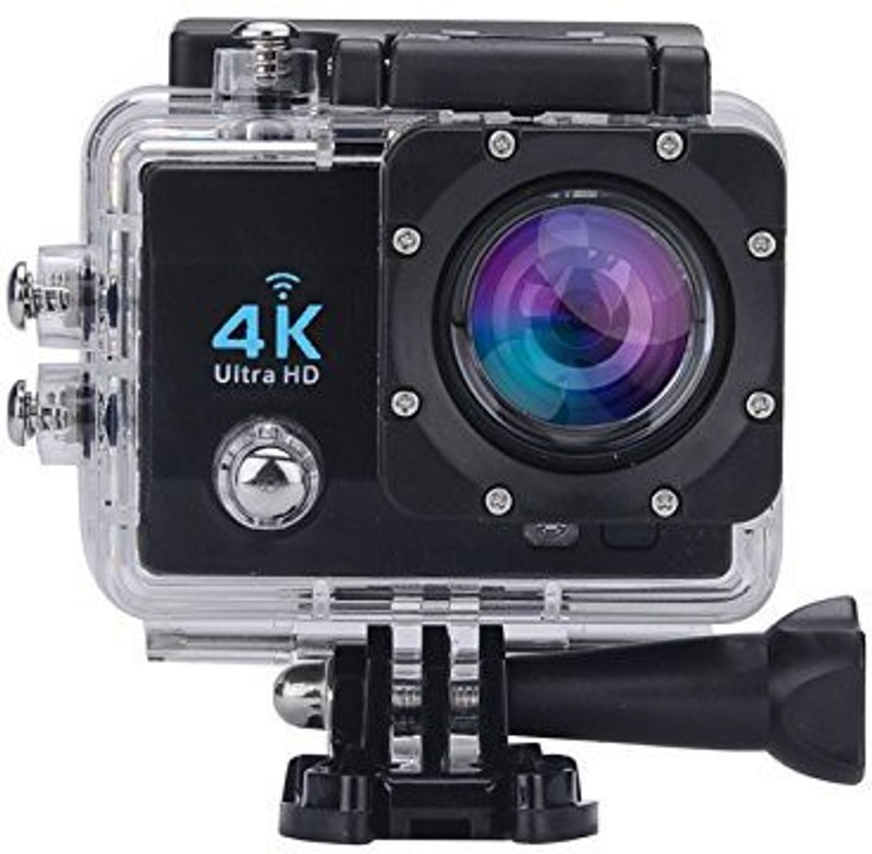 IMMUTABLE 4 K ACTION CAMERA 16 MP Full HD 1080P 60fp 4K Sport Action Camera, 2 Inch LCD Screen 16 MP Full HD 1080P 60fps Sports and Action Camera(Black, 16 MP)