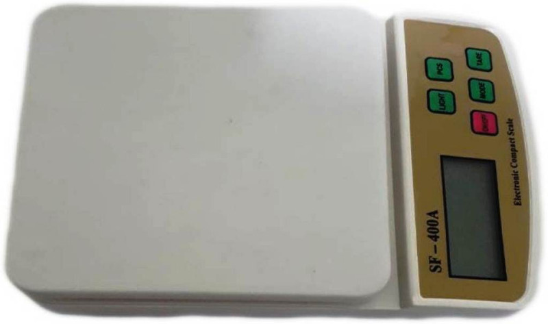 Gadget Tree sf400a cristal white 10 kg kitchen Weighing Scale(White) Gadget Tree sf400a cristal white 10 kg kitchen Weighing Scale(White)