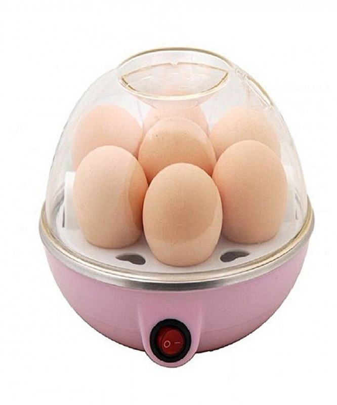 ADONYX perfect boiled eggs anytime Egg Cooker(Pink, 7 Eggs) ADONYX perfect boiled eggs anytime Egg Cooker(Pink, 7 Eggs)