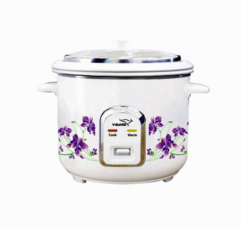 V-Guard VRC 1.8 (2P) Electric Rice Cooker(1.8, White)