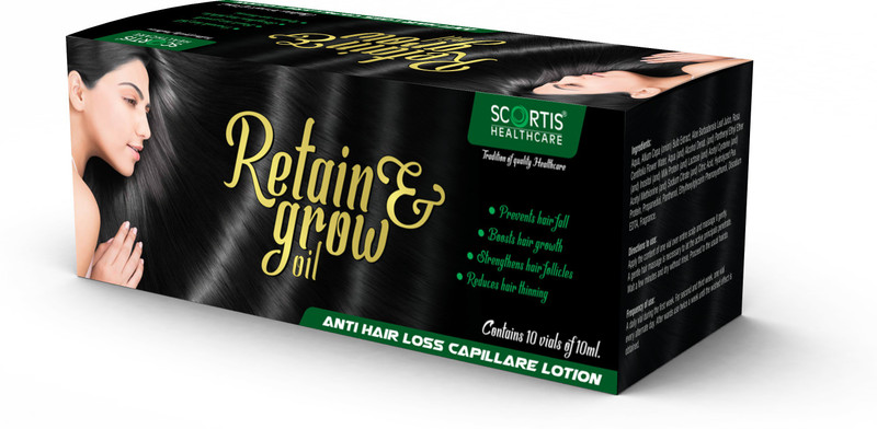 scortis RETAIN & GROW LOTION 10*10 ML(100 ml)