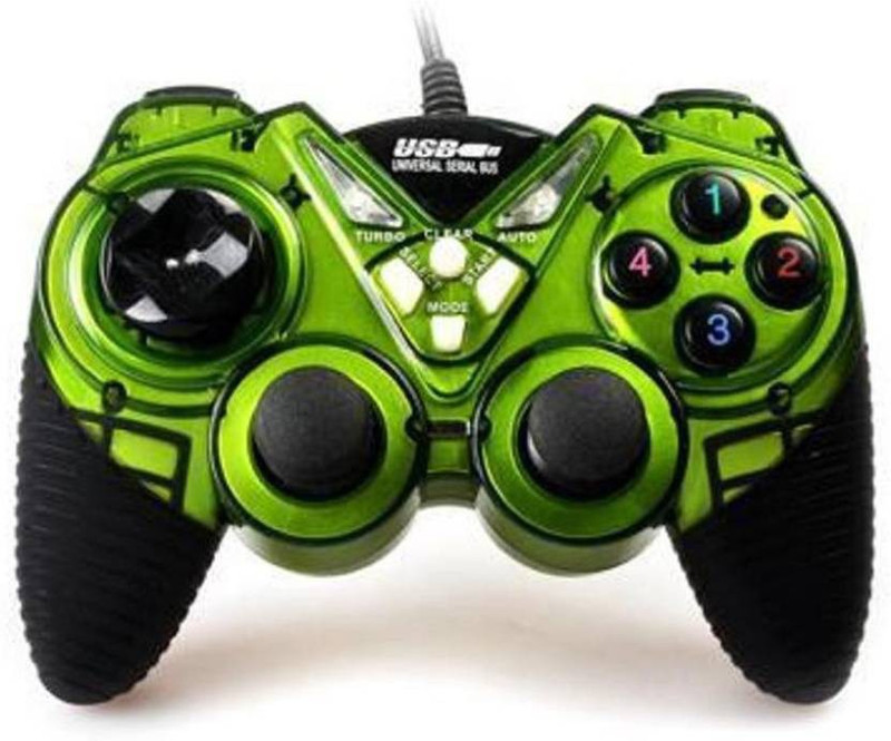 Deals Destination Double Shock/Vibration Controller Gaming Joystick USB Remote Gamepad(Green, For Mac OS) Deals Destination Double Shock/Vibration Controller Gaming Joystick USB Remote Gamepad(Green, For Mac OS)