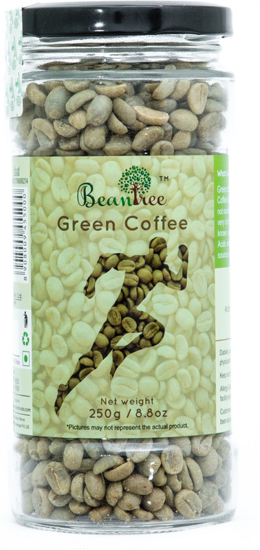 beantree Green Coffee Roast & Ground Coffee(250 g, Green Coffee Flavoured)