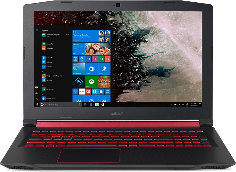 Acer Nitro 5 Core i5 8th Gen - (8 GB + 16 GB Optane/1 TB HDD/Windows 10 Home/4 GB Graphics) AN515-52-54GU Gaming Laptop(15.6 inch, Shale Black, 2.7 kg)
