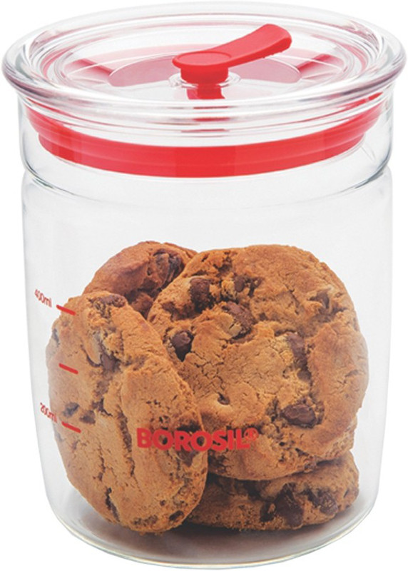 BOROSIL Glass Grocery Container  - 550 ml(Clear)