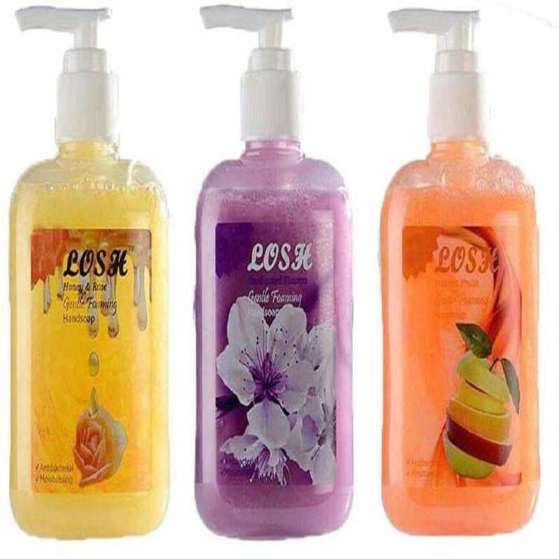 losh Enchanted Flower,Passion Fruit, Honey & Rose Hand Wash Bottle(3 x 250 ml)