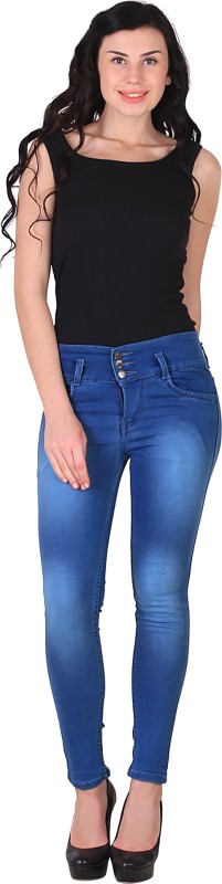 A-Okay Slim Women Dark Blue Jeans
