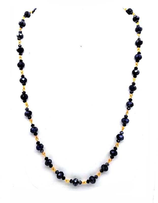 reyaz collections Crystal Gold-plated Plated Alloy Necklace