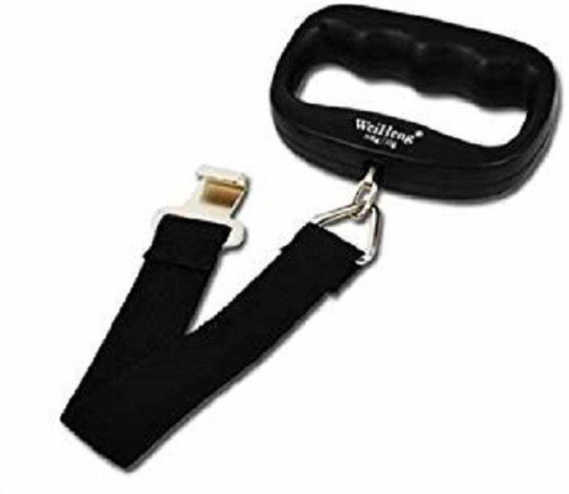 Gadget Tree 50kg Electronic LCD Luggage Belt Weighing Scale(Black)