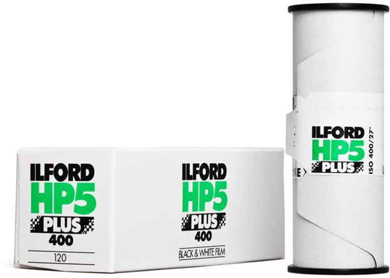 Ilford HP-5 Plus 400 120mm Film Roll(No 400 ISO Pack of 1)