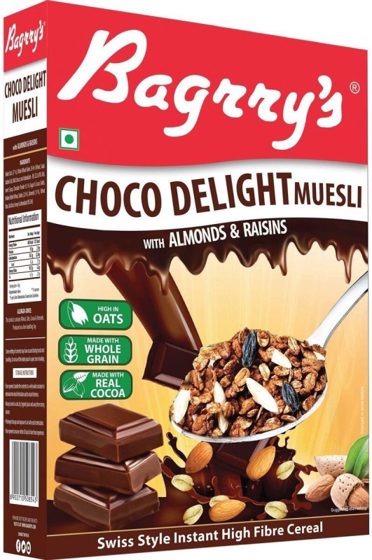 Bagrry's Choco Delight Muesli(500 g, Box)