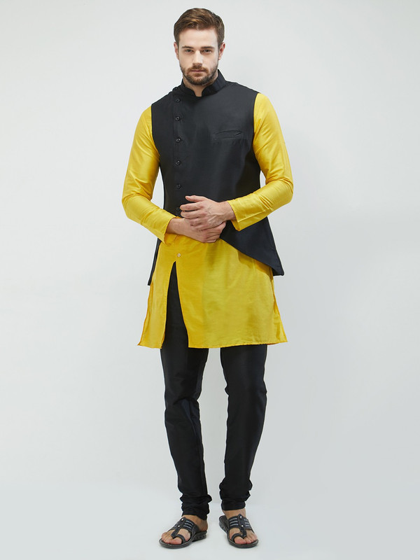 irin Men Kurta, Ethnic Jacket and Pyjama Set