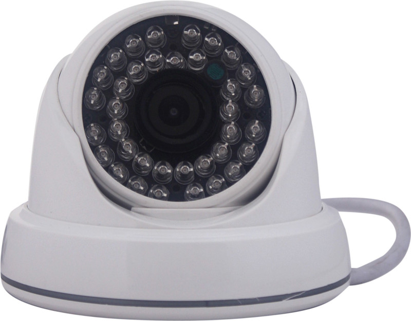 zeye 2.0MP HD High Performance Day/Night Vision IR Range 20 Mtr 24 LEDs CCTV Dome Security Camera Perfect for Home Office School Hospital Indoor Surveillance with 1Yr Replaceable Warranty Security Camera(128 GB, 1 Channel)