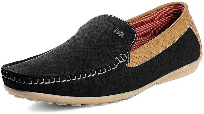 ample shoe Loafers For Men(Black)
