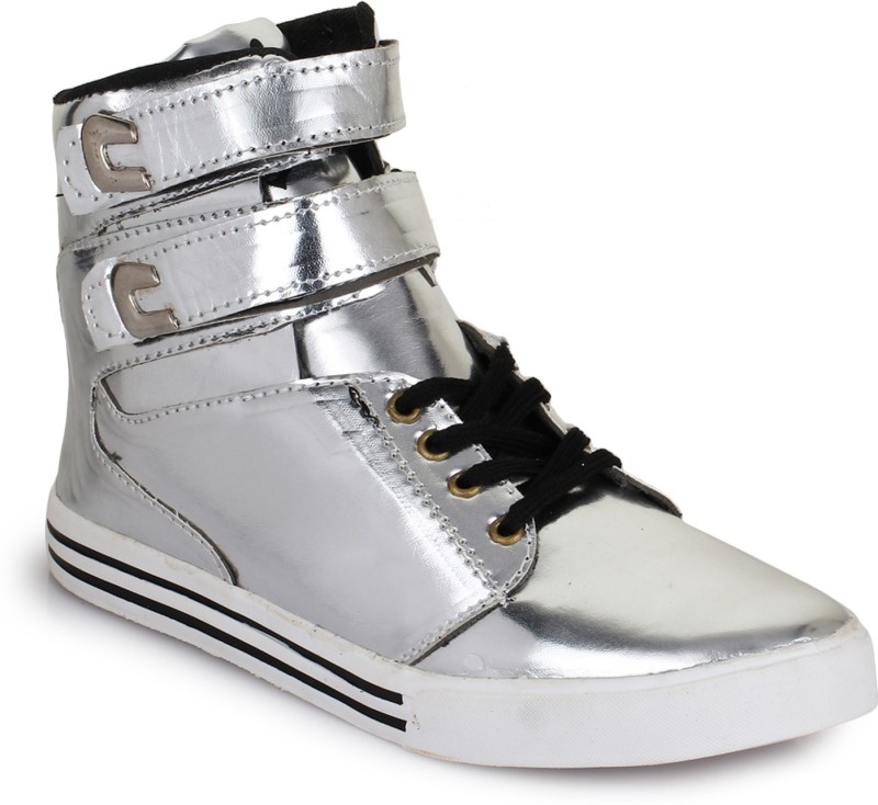 Appe-00296 Dancing Shoes For Men(Silver 