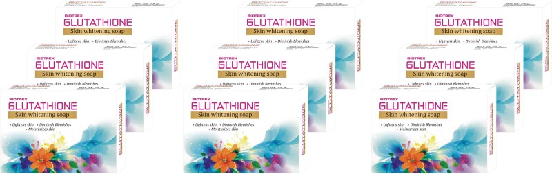 Biotrex Glutathione Skin Whitening Soap(9 x 75 g)