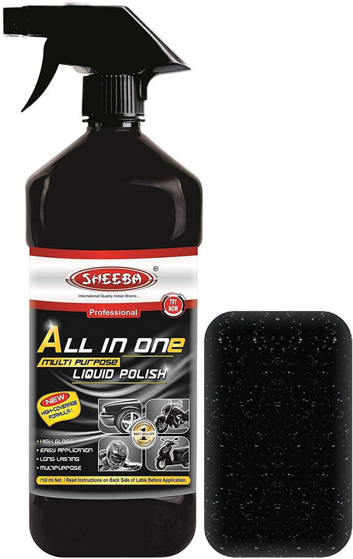 sheeba Liquid Car Polish for Exterior, Metal Parts(750)
