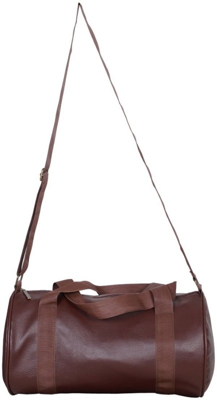 Cp Bigbasket Leather Rite Duffle bag Gym Bag(Brown)