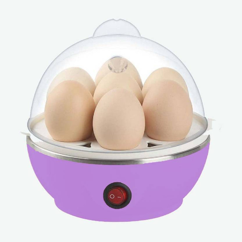 Mezire MEC14 Electric Egg Boiler Plastic Compact and Versatile Egg Boiler Electric Steamer, Multicolour Egg Cooker (7 Eggs) Egg Cooker(7 Eggs)