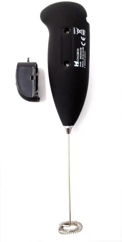 Kumar Retail Soft Touch Stainless Steel Mini Handheld Electric Mixer Cream Coffee Frother (Multi Color coffee Rs-02) 3 W Hand Blender(Black)