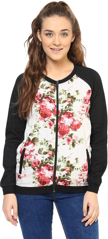 Purys Full Sleeve Printed, Floral Print Women Jacket