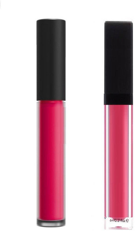 sheny Beauty Matte Me Lip Gloss combo of 2pcs (Multicolor) For naughty Girls and woman(Multicolor, 6 ml)