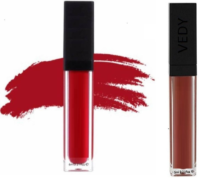 sheny Beauty Matte Me Lip Gloss combo pack of 2pcs (Multicolor) For naughty Girls and woman(Multicolor, 6 ml)