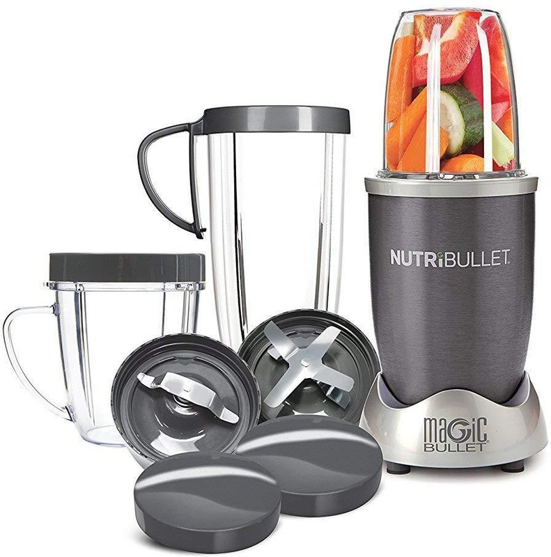 Nutri Bullet 077 600 Mixer Grinder(Black, 3 Jars)