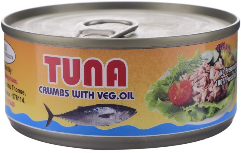 Sea Wonder (with-Veg. Oil) TUNA Fish Crumbs(0.16 kg Pack of 1)