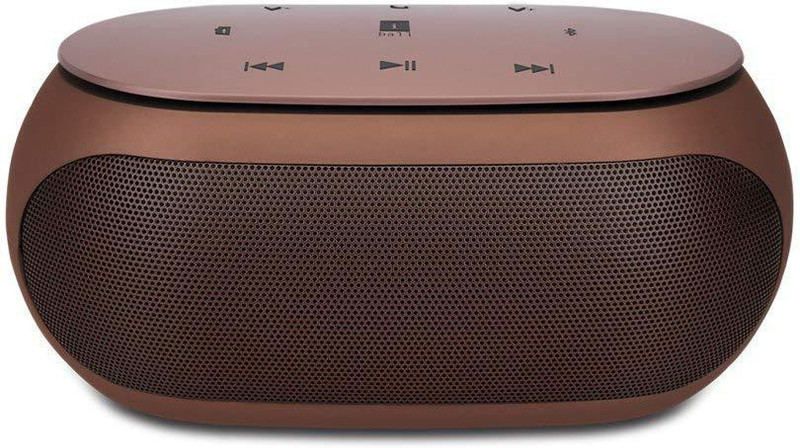 bringworld k7+ limited edition touch paid bluteooth spekar for all mobile/tv/laptop/tablet 10 W Bluetooth  Speaker(Brown, 2.1 Channel)