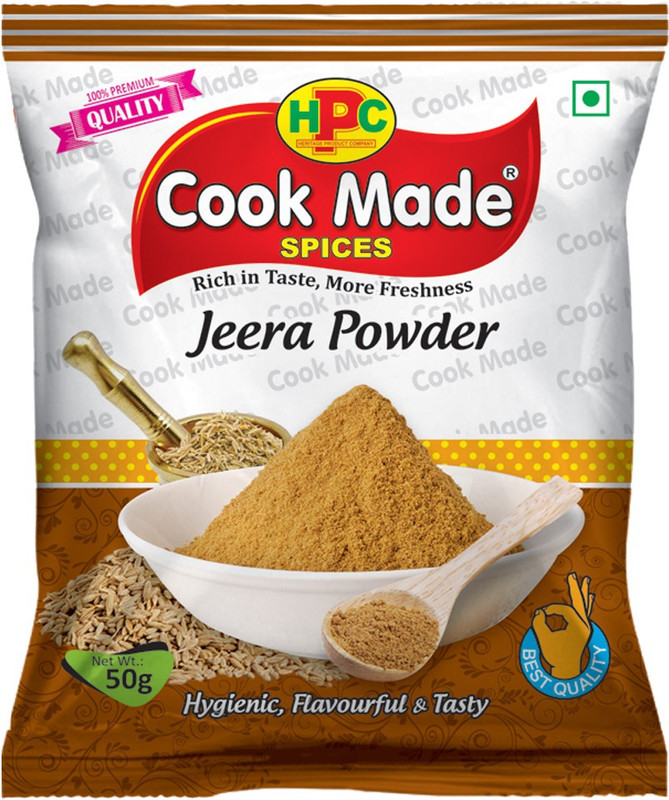 cook made Farm Fresh chemical free Pure and Natural Cumin Powder Pack of 5(5 x 100 g)