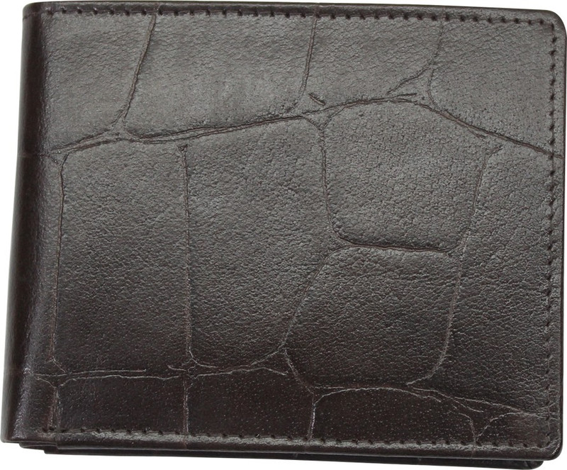 shankar produce Men Brown Genuine Leather Wallet(6 Card Slots)