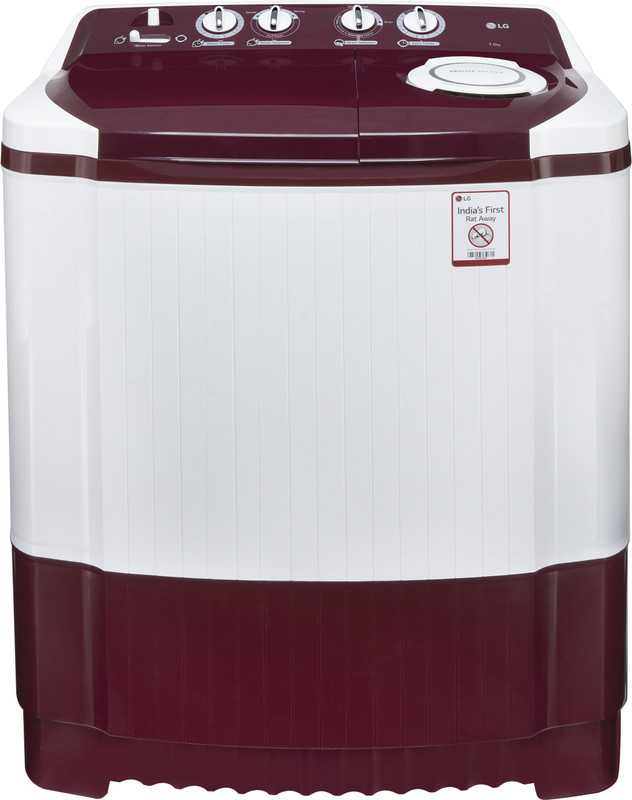 LG 7 kg Semi Automatic Top Load Maroon(P8073R3FA)