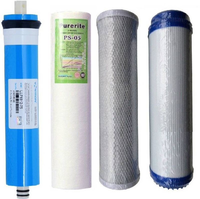 aqua pure grand MEMBRANE WATER FILTER KIT Solid Filter Cartridge(5, Pack of 4)