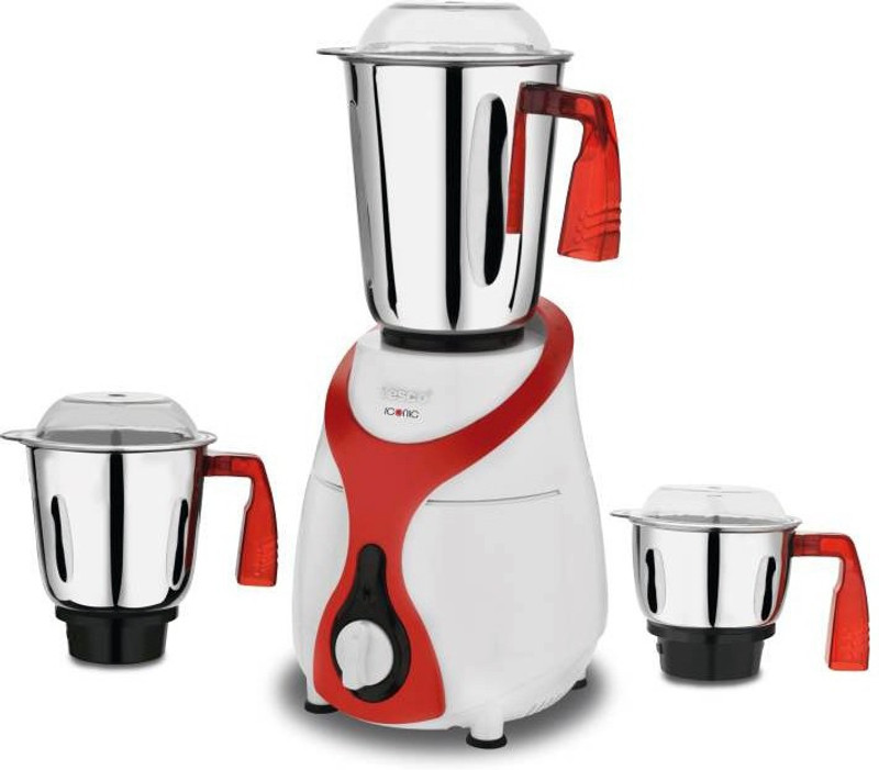 Lesco Iconic 800W Mixer Grinder with 3 Steel Jars Red-White LMG801R Wet Grinder(Red) Lesco Iconic 800W Mixer Grinder with 3 Steel Jars Red-White LMG801R Wet Grinder(Red)