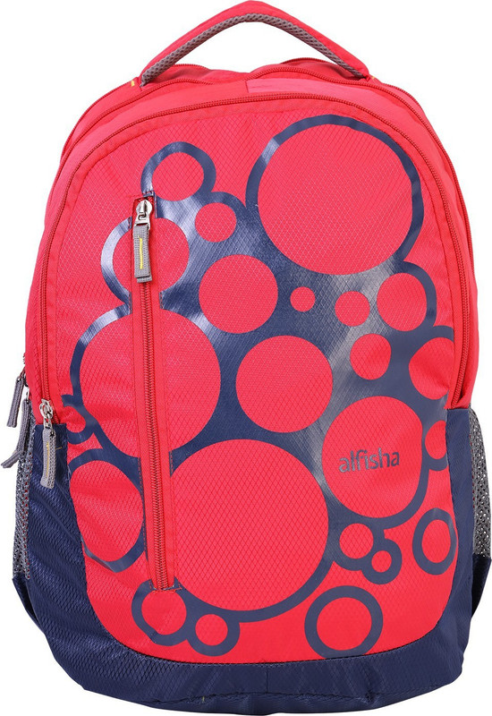 alfisha AFB-RING 35 L Backpack(Red, Blue)