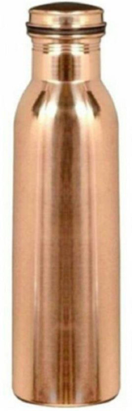 kajal toys Copper water bottel with New Stylish and Advanced Leak proof Cap 1000 ml Bottle 1000 ml Bottle(Pack of 1, Gold)