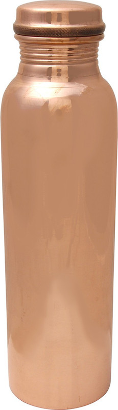 silver accent copper bottel 500 ml Bottle(Pack of 1, Red)