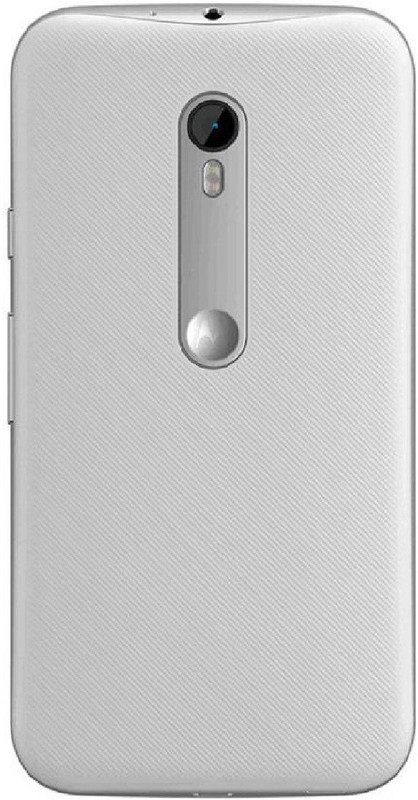 plitonstore Motorola Moto G (3rd Generation) Back Panel(White)