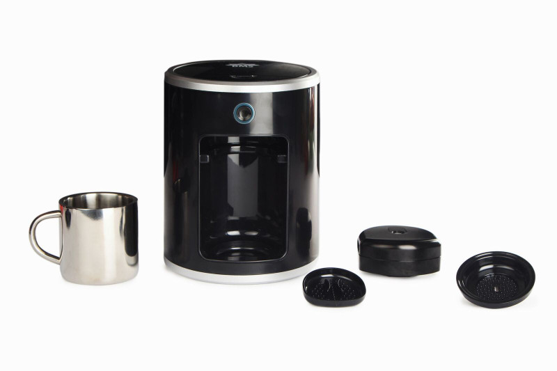 BMS Lifestyle single cup instant coffee machine Cup- Personal Coffee Maker(Black)