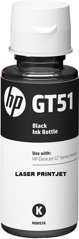 laserprintjet HP GT51 Black Original Ink Bottle ( Used For Hp Printer Single Color Ink Bottle(Black)
