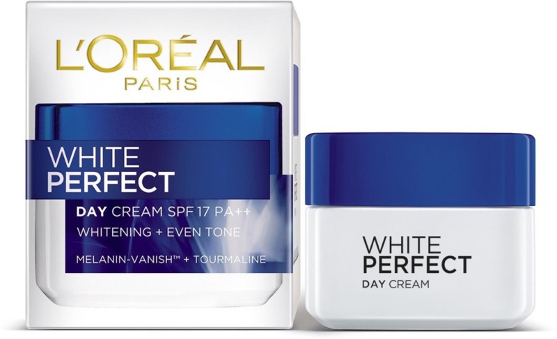 L'Oreal Paris White Perfect Day Cream SPF 17 PA++ Whitening + Even...