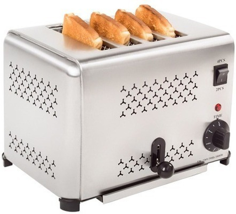 MAZORIA ME4SPT 2000 W Pop Up Toaster(Silver) MAZORIA ME4SPT 2000 W Pop Up Toaster(Silver)