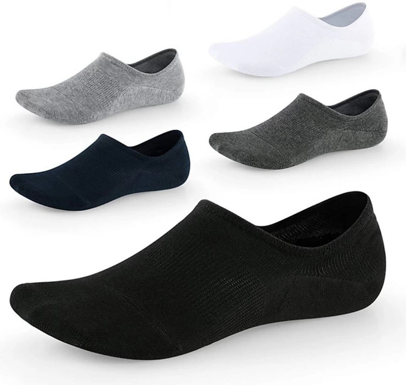 prathana Men & Women Peds/Footie/No-Show, Ankle Length, Low Cut(Pack of 5)