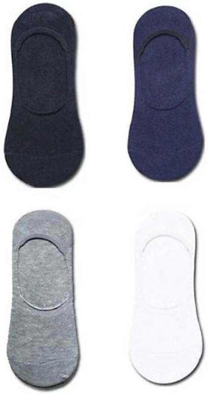 prathana Men & Women Peds/Footie/No-Show, Ankle Length, Low Cut(Pack of 4)
