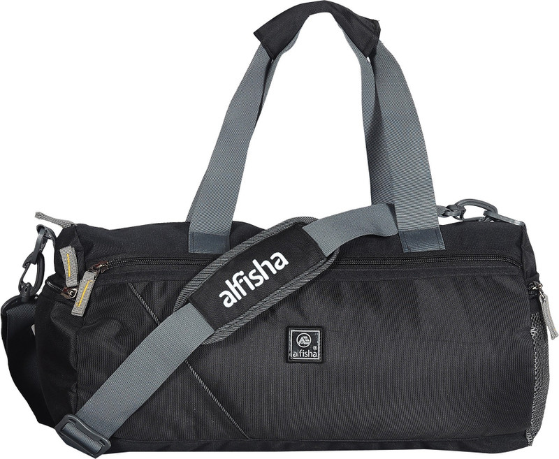 alfisha Travel / Hiking backpack/ 1000 Daniaum 27 Ltrs Gym Bag (Black) Gym Bag(Black, Backpack)