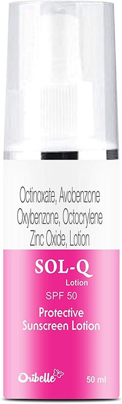 oribelle Sol-Q Protective Sunscreen Lotion 50ml - SPF 50 PA+++(50 ml)