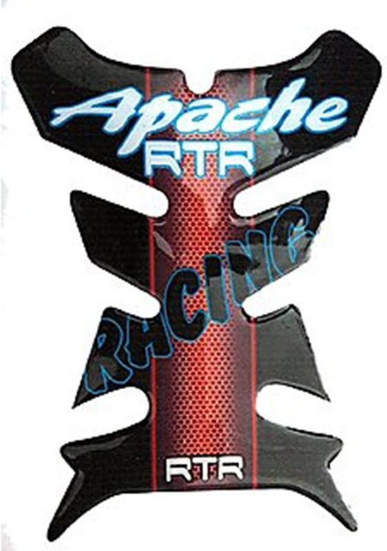 deepak traders rtr Motorcycle Tank Sticker(Pack of 1)